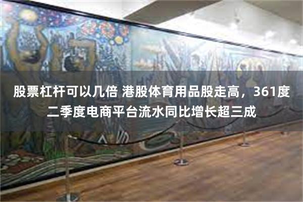 股票杠杆可以几倍 港股体育用品股走高，361度二季度电商平台流水同比增长超三成